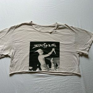 Vintage Skins Crop Tee, distressed, XXXTentacion, size M
